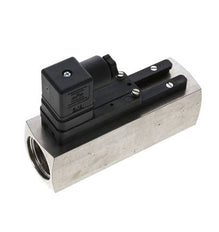 Interruptor de caudal de área variable para agua 15-45 l/min 300 bar G1'' de acero inoxidable