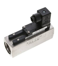 Interruptor de caudal de área variable para agua 20-60 l/min 300 bar G1'' de acero inoxidable