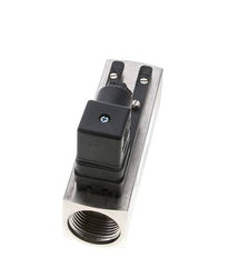 Interruptor de caudal de área variable para agua 20-60 l/min 300 bar G1'' de acero inoxidable