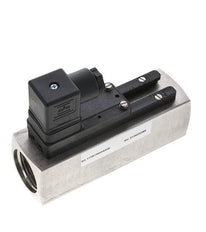 Interruptor de caudal de área variable para agua 20-60 l/min 300 bar G1'' de acero inoxidable