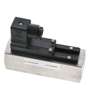 Interruptor de caudal de área variable para agua 20-60 l/min 300 bar G1'' de acero inoxidable