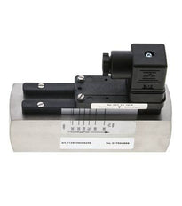 Interruptor de caudal de área variable para agua 30-90 l/min 300 bar G1'' de acero inoxidable