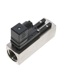 Interruptor de caudal de área variable para agua 30-90 l/min 300 bar G1'' de acero inoxidable