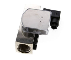 Caudalímetro e interruptor de caudal de área variable para aceite 2-8 l/min G1'' de latón