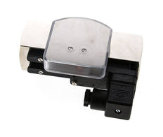 Caudalímetro e interruptor de caudal de área variable para aceite 2-8 l/min G1'' de latón