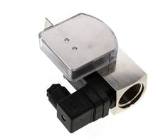 Caudalímetro e interruptor de caudal de área variable para aceite 2-8 l/min G1'' de latón