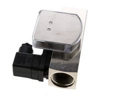 Caudalímetro e interruptor de caudal de área variable para aceite 2-8 l/min G1'' de latón
