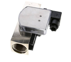 Caudalímetro e interruptor de caudal de área variable para aceite 3-10 l/min G1'' de latón