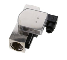 Caudalímetro e interruptor de caudal de área variable para aceite 8-24 l/min G1'' de latón