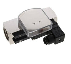 Caudalímetro e interruptor de caudal de área variable para aceite 8-24 l/min G1'' de latón
