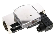 Caudalímetro e interruptor de caudal de área variable para aceite 15-45 l/min G1'' de latón