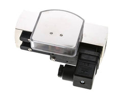 Caudalímetro e interruptor de caudal de área variable para aceite 15-45 l/min G1'' de latón