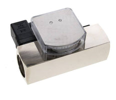 Caudalímetro e interruptor de caudal de área variable para aceite 20-60 l/min G1'' de latón