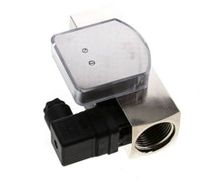 Caudalímetro e interruptor de caudal de área variable para aceite 20-60 l/min G1'' de latón