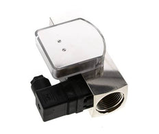 Caudalímetro e interruptor de caudal de área variable para aceite 30-90 l/min G1'' de latón