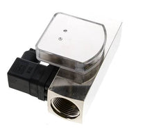 Caudalímetro e interruptor de caudal de área variable para aceite 30-90 l/min G1'' de latón
