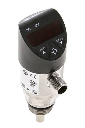 Caudalímetro e interruptor de caudal calorimétrico WIKA FSD-4 G1/2'' sin IO-Link
