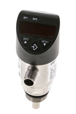 Caudalímetro e interruptor de caudal calorimétrico WIKA FSD-4 G1/2'' sin IO-Link