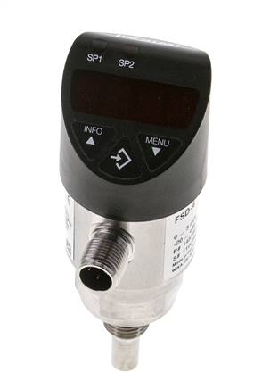 Caudalímetro e interruptor de caudal calorimétrico WIKA FSD-4 G1/4'' con IO-Link