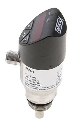 Caudalímetro e interruptor de caudal calorimétrico WIKA FSD-4 G1/2'' con IO-Link