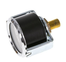 -1..0 Bar (-15..0 psi) Panel Mount Pressure Gauge Steel/Brass 40 mm Class 2.5 (Bracket)