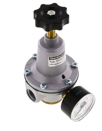 Pneumatic Pressure Relief Valve G1/2 Air 0.5-10bar (7-145psi)