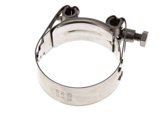 68 - 73 mm Hose Clamp with a Stainless Steel 304 25 mm band - Norma