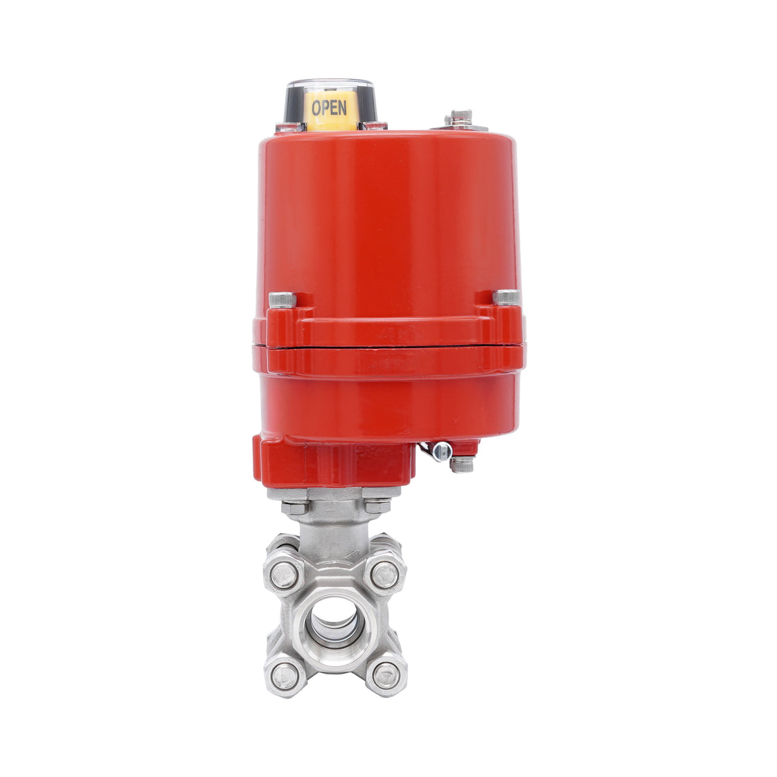 Rp 1-1/2'' 2-Way Stainless Steel Electrical Ball Valve 12V AC/DC