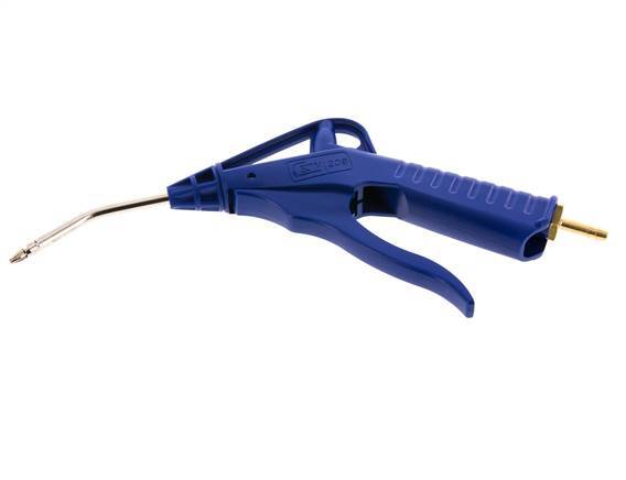 6mm Plastic Air Blow Gun Fixed Noise Protection Nozzle