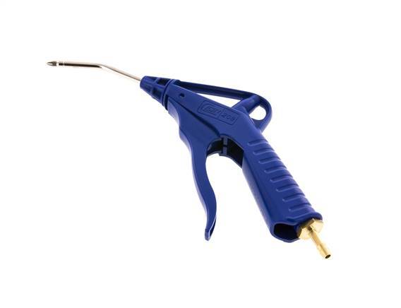 6mm Plastic Air Blow Gun Fixed Noise Protection Nozzle