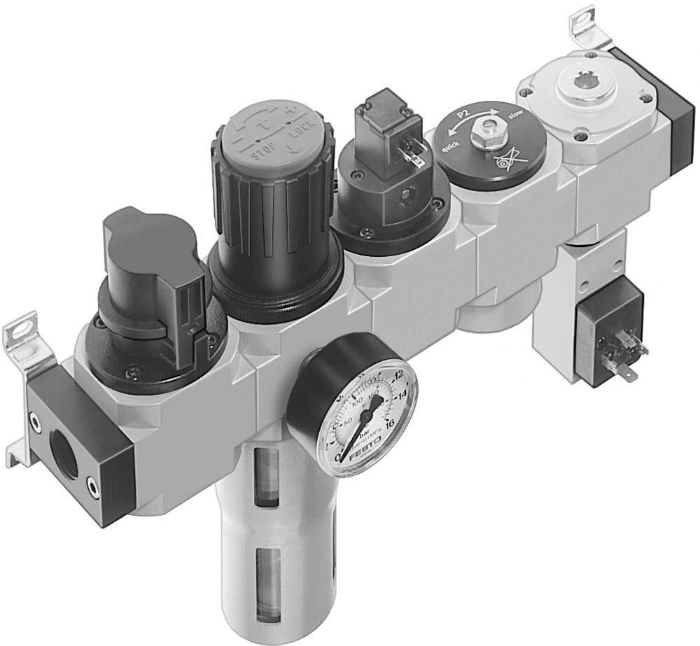 Festo Air Preparation Unit G1/8'' 2.5-12bar 575l/min 40µm Mini - 185779