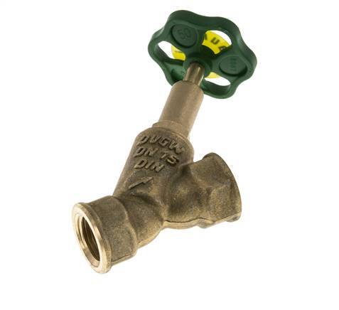 Rp1/2'' Brass Angle Seat Valve EPDM 10 bar Drinking Water- AL2BM