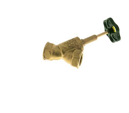 Rp1'' Latón Válvula De Asiento Inclinado EPDM 10 Bar Agua Potable- AL2BM