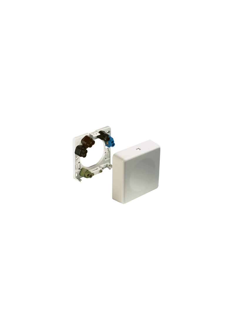 ABL Caja de conexión de dispositivos empotrada/empotrada blanca - 2505-110 [10 Piezas]