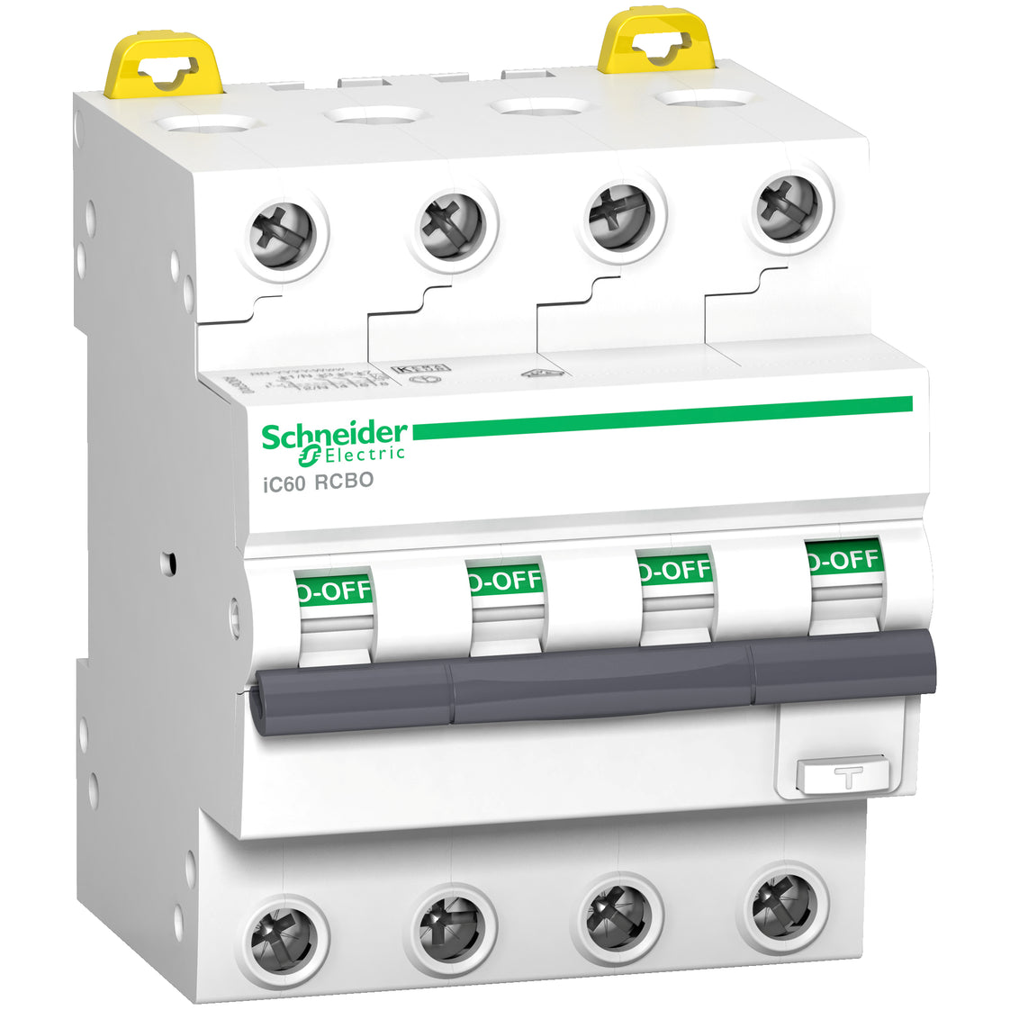 Schneider Electric Acti9 IC60 4P 32A Interruptor RCBO - A9D77432