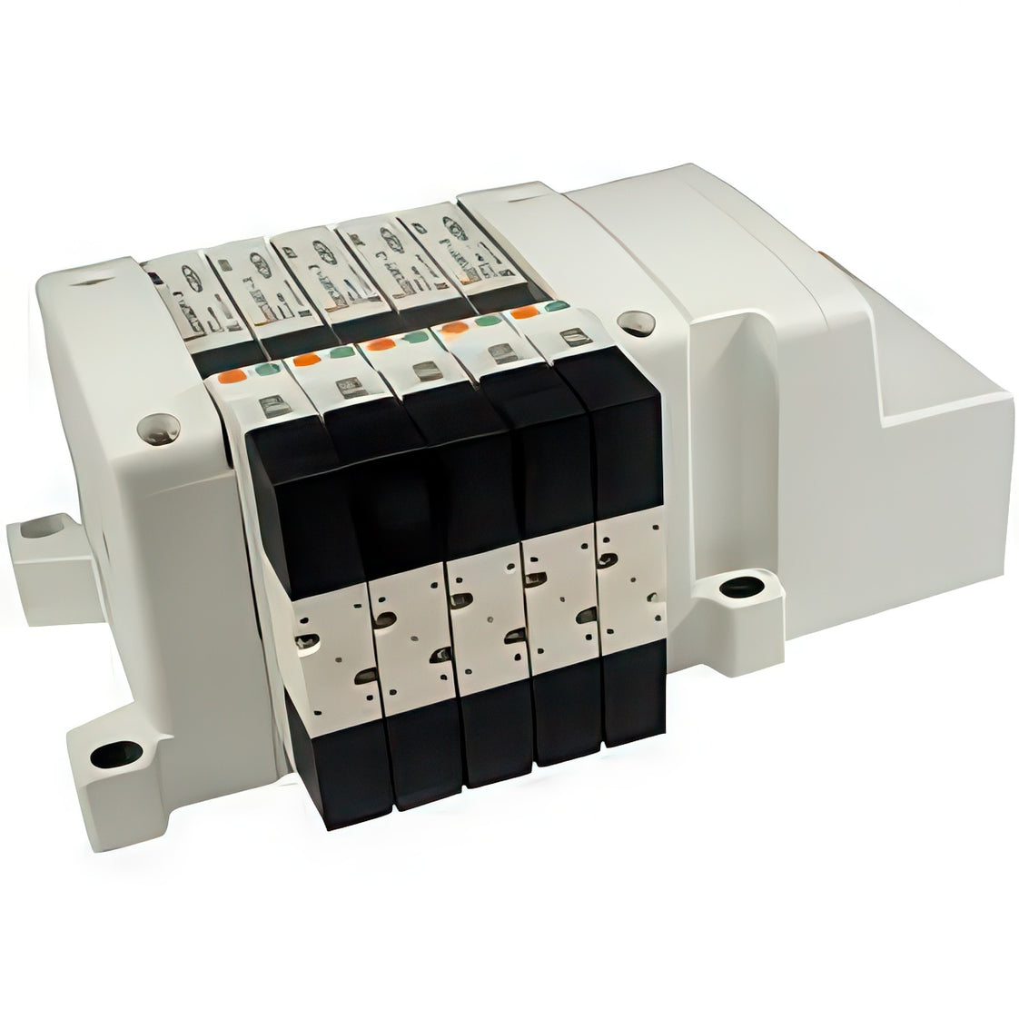 Componente De Operación SMC Con Kit De Conector Múltiple IP67 6-mm Push-In - VV5QC11-04C6MD0