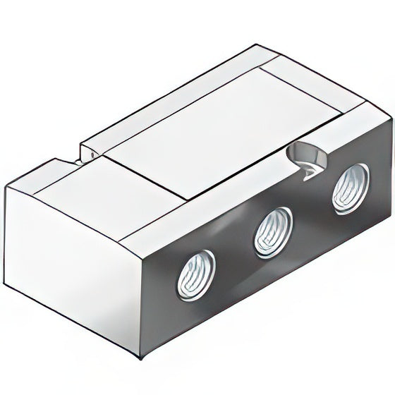 Placa Base SMC G3/8'' Para Serie VF3000/5000 - VF3000-71-2F