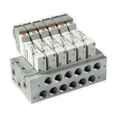 SMC Colector De Válvula Rosca-G-R Cableado Individual - SS5Y5-20-02-00F-Q