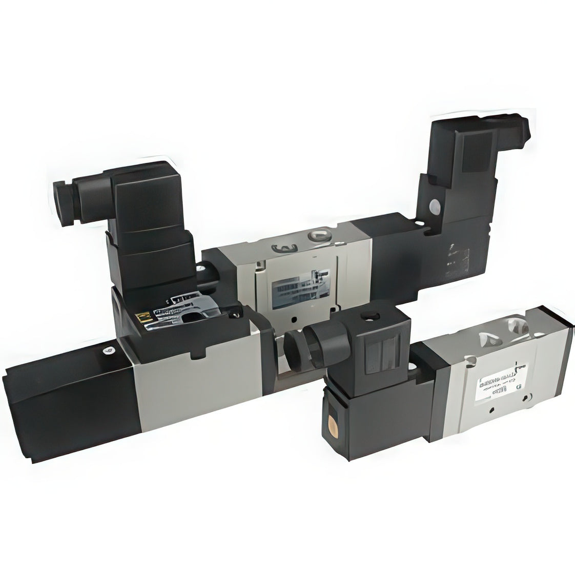 SMC Válvula Solenoide Neumática De 5/2 Vías Placa Base Rosca Rc - VFS2100-5FZ-Q