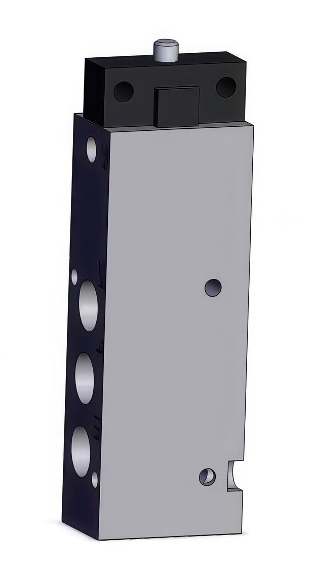 SMC Válvula Selectora Neumática 5/3 Vías G1/8'' - VZM550-F01-34B