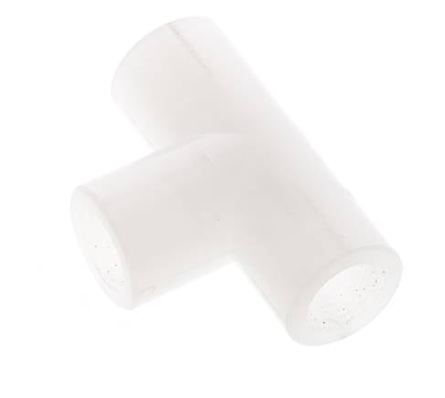 Racor en T G1/8'' Hembra Fluoruro de polivinilideno (pvdf) FDA 10bar (140,5psi)