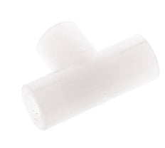 Racor en T G1/8'' Hembra Fluoruro de polivinilideno (pvdf) FDA 10bar (140,5psi)