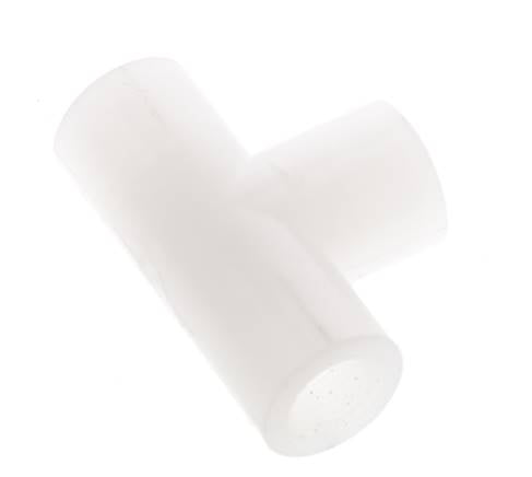 Racor en T G1/8'' Hembra Fluoruro de polivinilideno (pvdf) FDA 10bar (140,5psi)