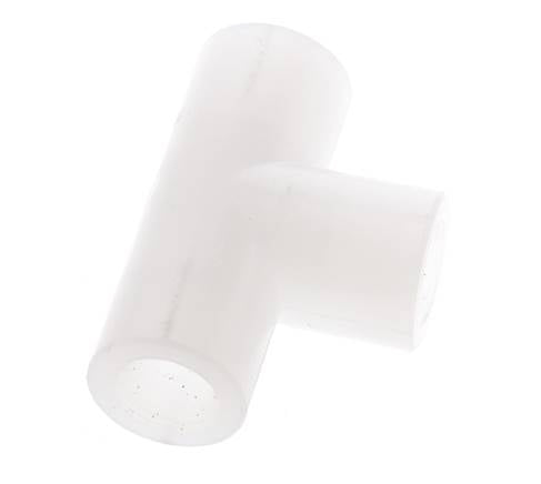 Racor en T G1/8'' Hembra Fluoruro de polivinilideno (pvdf) FDA 10bar (140,5psi)