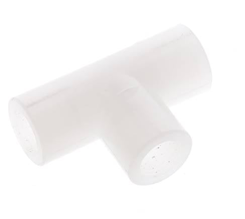 Racor en T G1/8'' Hembra Fluoruro de polivinilideno (pvdf) FDA 10bar (140,5psi)