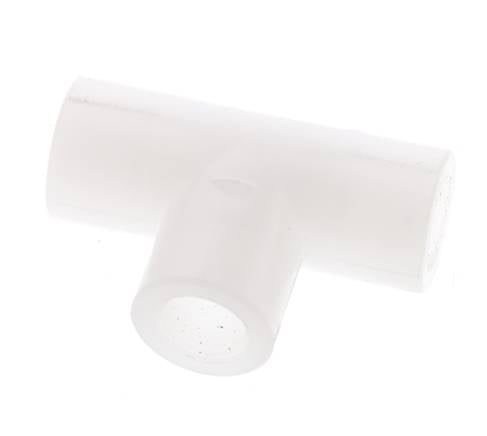 Racor en T G1/8'' Hembra Fluoruro de polivinilideno (pvdf) FDA 10bar (140,5psi)