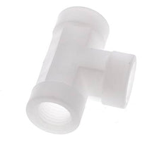 Racor en T G1/4'' Hembra Polipropileno (pp) FDA 10bar (140,5psi)