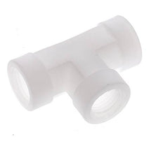 Racor en T G1/4'' Hembra Polipropileno (pp) FDA 10bar (140,5psi)