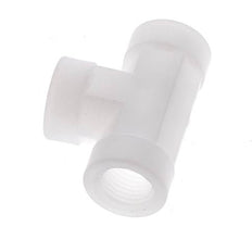 Racor en T G1/4'' Hembra Polipropileno (pp) FDA 10bar (140,5psi)