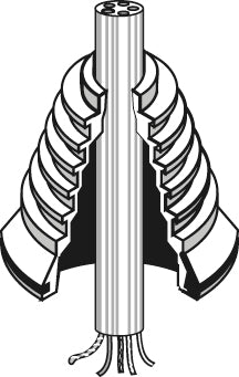 Hensel KST 70 Pasacables IP65 30-72mm Gris - KST 70